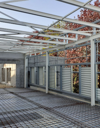 Atelier Jean Maltret Charpente Metallique Chateauneuf Du Faou Projet 2 1